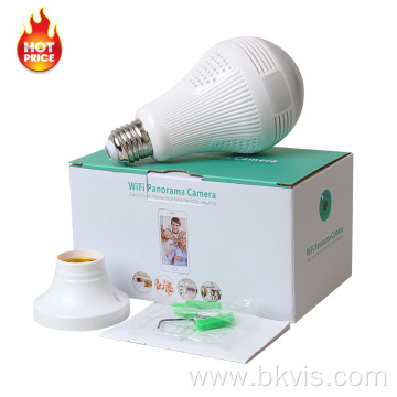 Panoramic CCTV IP Camera Light Bulb Camera